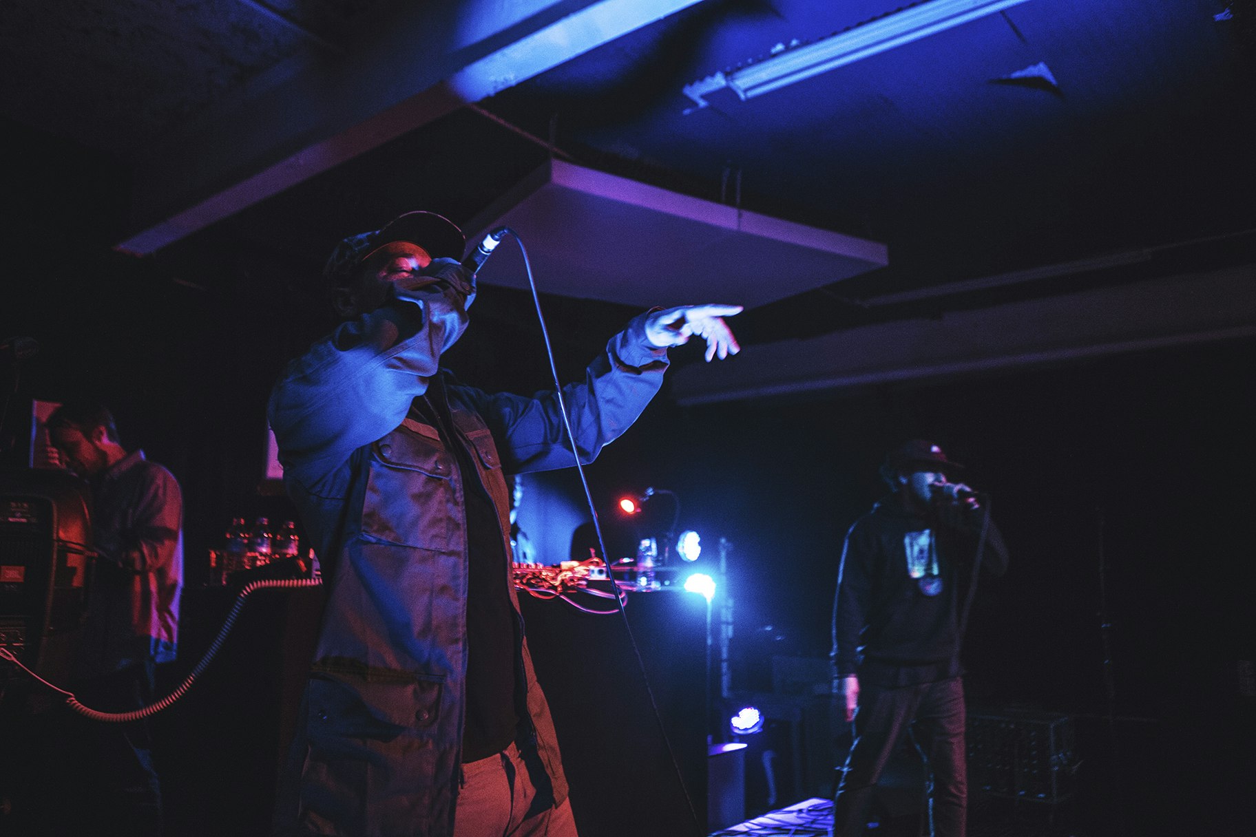 Children of Zeus onstage at the First Word 14th birthday party. Photo by Fabrice Bourgelle.